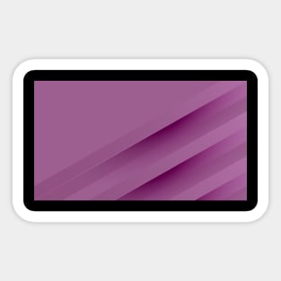 Modern purple gradient pattern Sticker